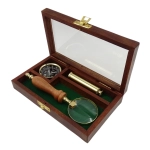 Travel set - Spotting scope + Compass + Magnifier