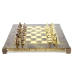 Exclusive Byzantine metal chess pieces