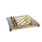 Exclusive Byzantine metal chess pieces