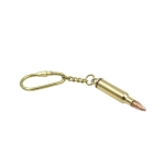 Sharpshooter keyring - brass cartridge