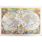 Old World Map - Orbis Terrarum reprint - P. Plancius, 1594