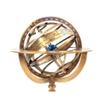 Brass spherical astrolabe