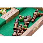 Magnetic wooden chess