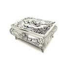 Silver metal box