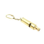 Brass Whistle Keychain