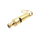 Brass Whistle Keychain