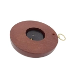 Fischer barometer - brass + beech wood