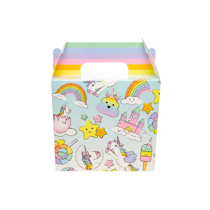 Snack box size L - unicorns