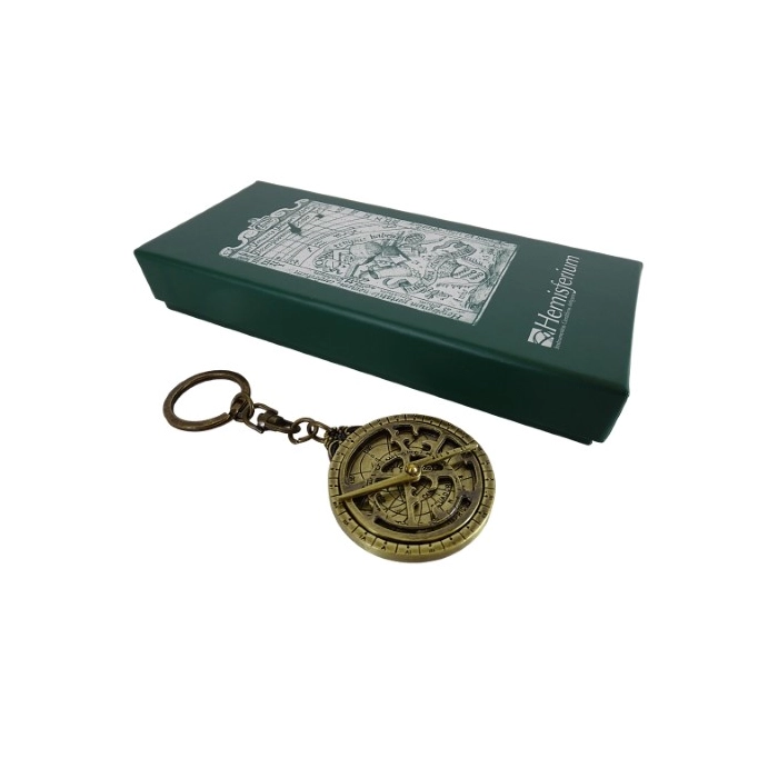 European astrolabe keychain
