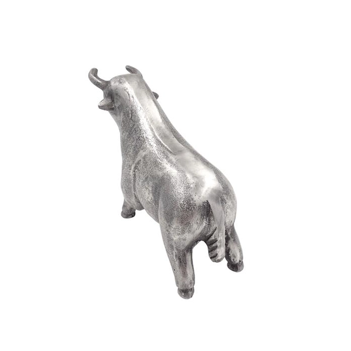 Stier - dekorative Aluminium-Figur