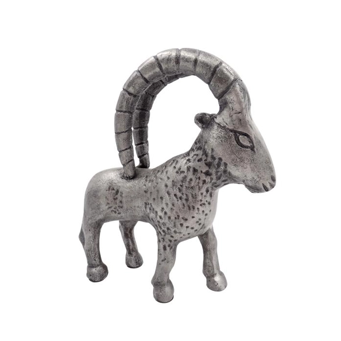 Capricorn - a decorative metal figurine