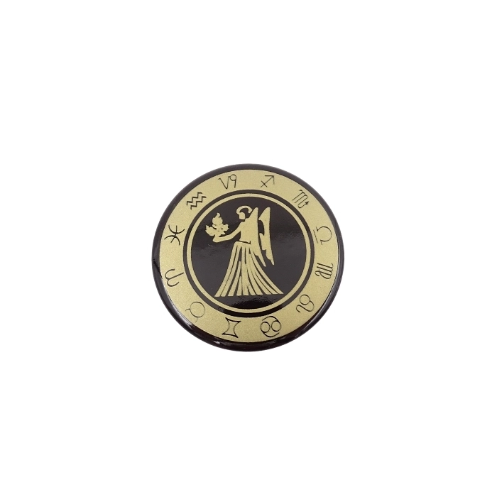 Zodiac sign - Virgo - magnet, enamel