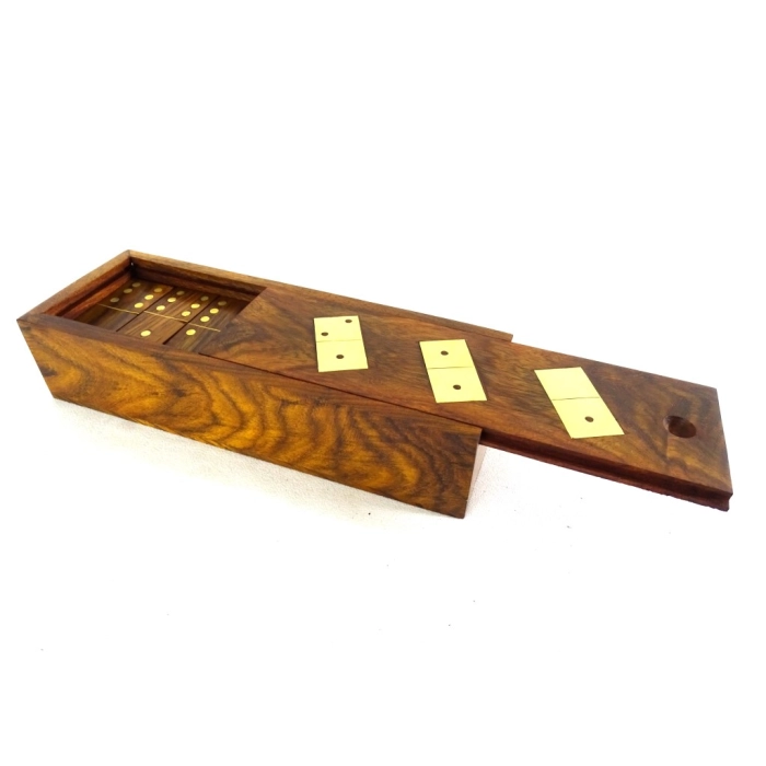 Wooden dominoes - a game for the whole family