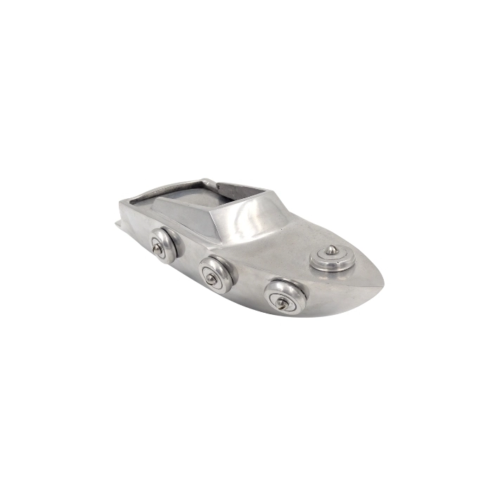Dekofigur Motorboot (Aluminium!)