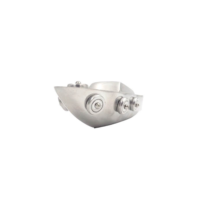 Dekofigur Motorboot (Aluminium!)