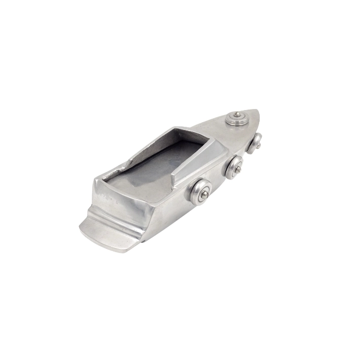 Dekofigur Motorboot (Aluminium!)