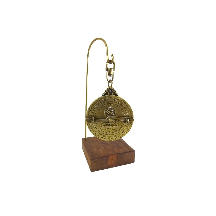 A miniature astrolabe on a sling