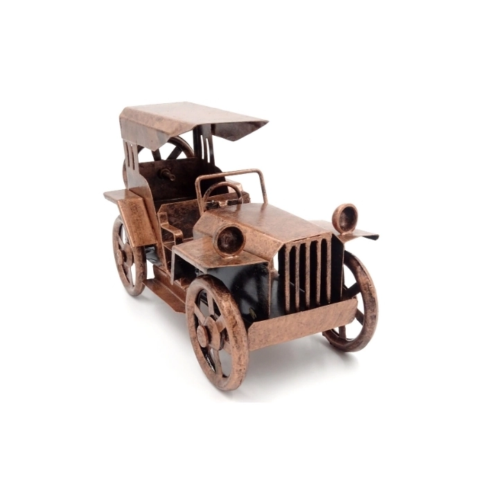 Retro car figurine - metal