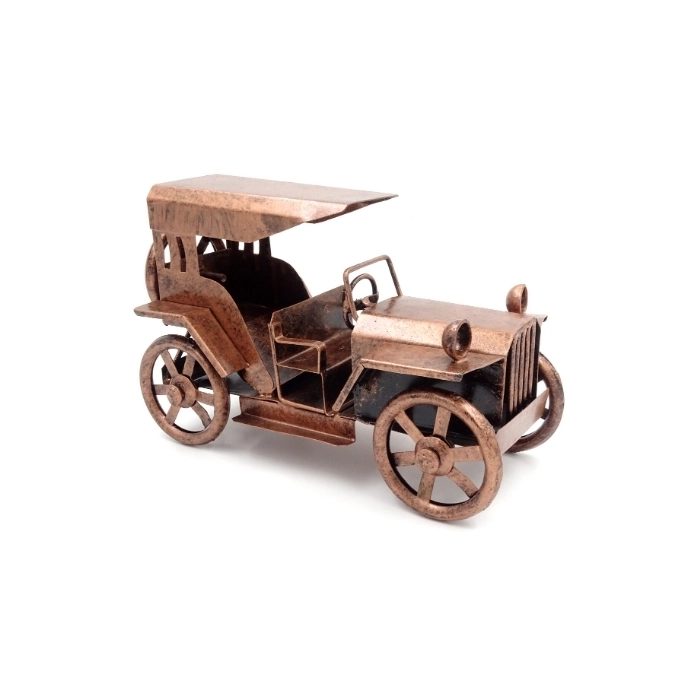 Retro car figurine - metal