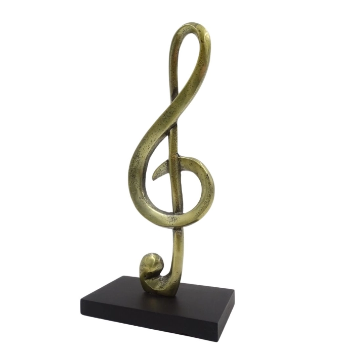 Statue treble clef 27 cm
