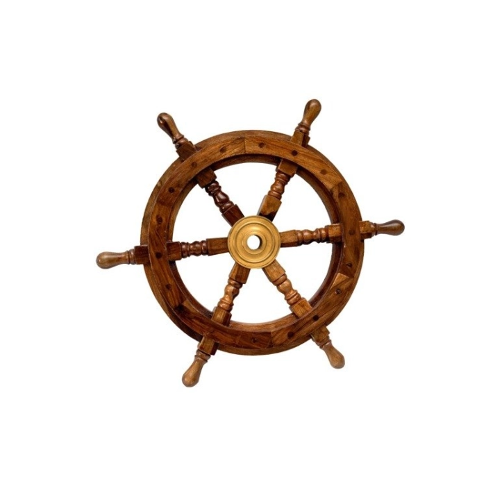 Дерев'яне кермо - 45 см