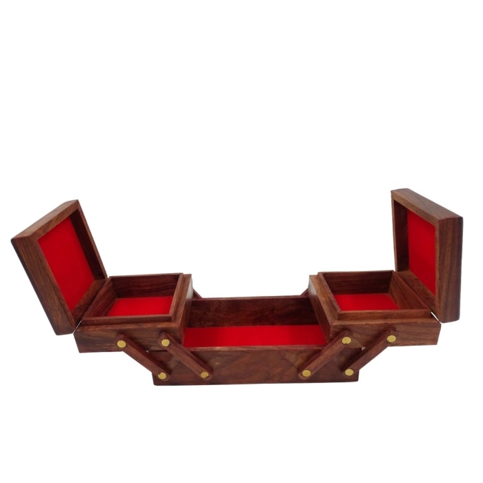Fold-out jewelery box