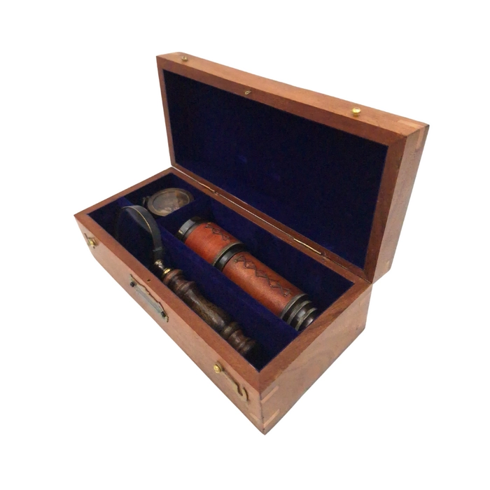 Gift Set – Telescope + Compass + Magnifier