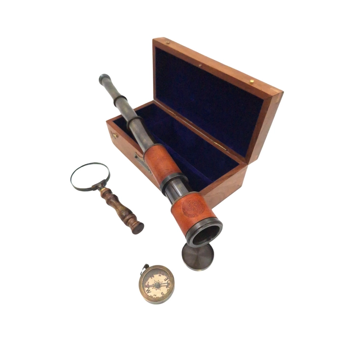 Gift Set – Telescope + Compass + Magnifier