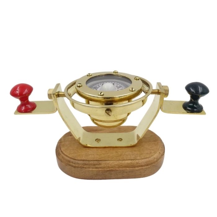 Retro tilt ship compass