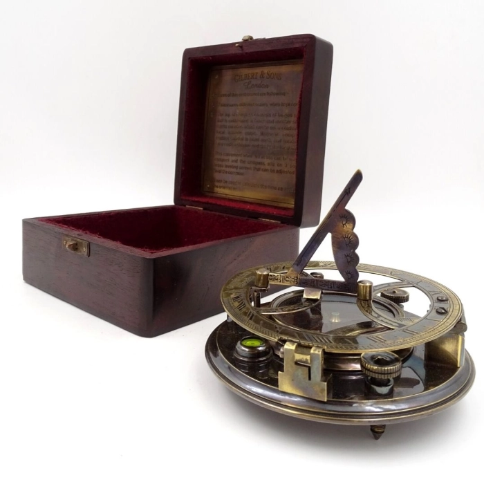 Exclusive Gilbert sundial compass