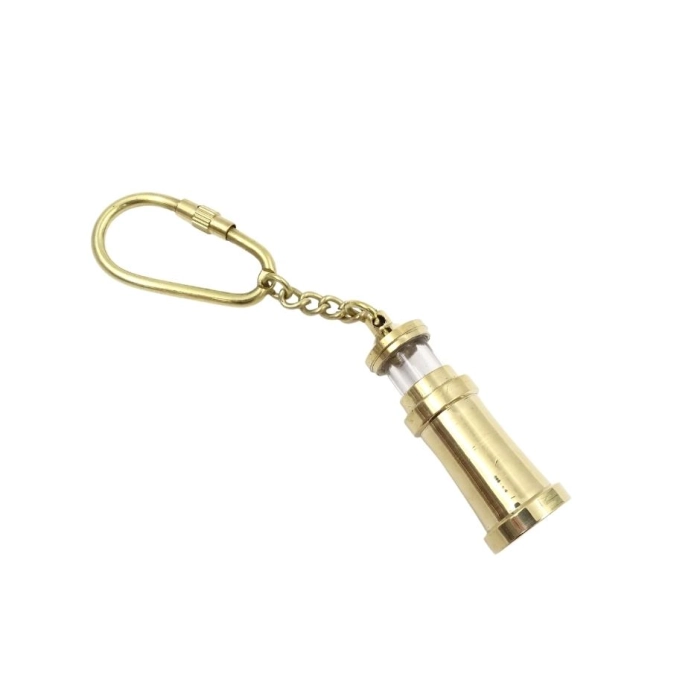 Sailor keyring - brass lantern
