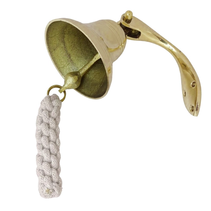 Brass sailing bell - dia. 10cm