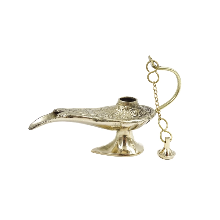 Brass Aladdin lamp
