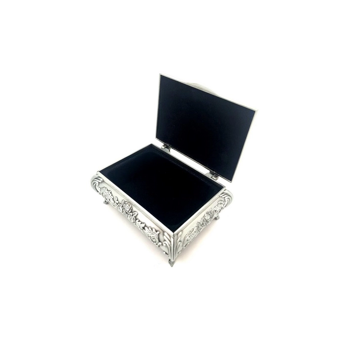 Silver metal box
