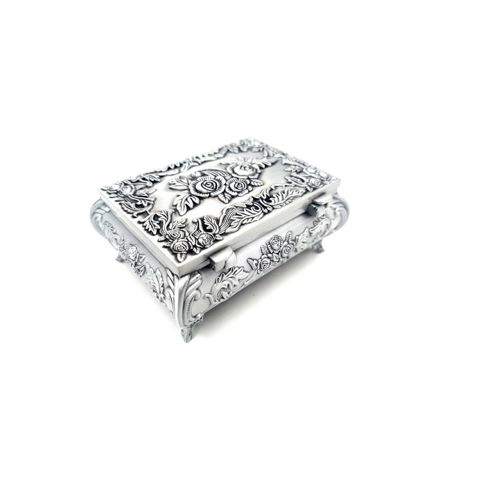 Silver metal box