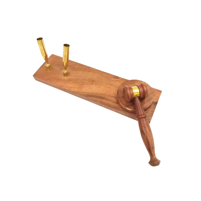 Judge's Gavel - Pen Stand