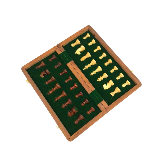 Wooden Magnetic Chess Sets 25x25 cm