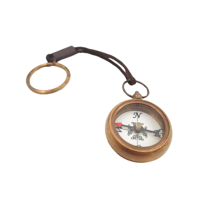 Keychain Compass for the Explorer - Get your bearings in the world