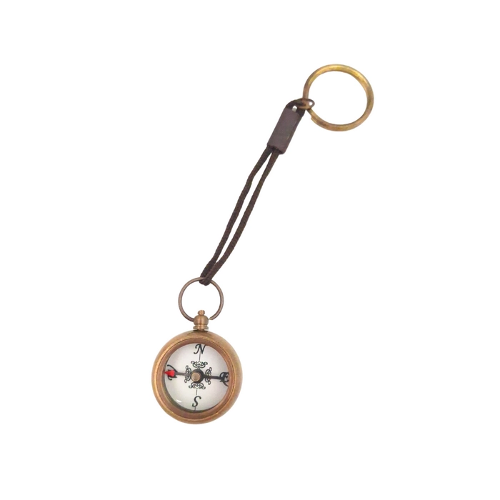 Keychain Compass for the Explorer - Get your bearings in the world