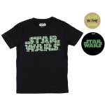 Star Wars glow-in-the-dark children's t-shirt - licensed product 8-14 years old