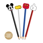Ластики Disney Міккі Маус - Ліцензійний продукт 4 штуки