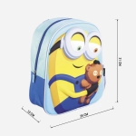 Minions 3D backpack for kids - licensed product