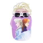 Kupak napellenzővel + Frozen II napszemüveg - licences termék