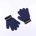 Batman gloves chimney cap set - licensed product size 4-8 years (53 cm)