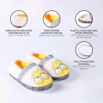 Minions children's slippers - licensed product, size 28 / 29-34 / 35