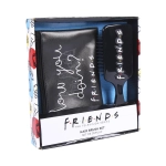Sada kosmetické taštičky a kartáče na vlasy Friends - licencovaný produkt