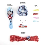 Minnie Mouse kozmetikai táska hajkiegészítőkkel - licencelt termék