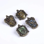 Harry Potter House Emblems x4 Pin Set - Licensed Product
