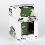 Star Wars Mandalorian Socken + Tasse Geschenkset