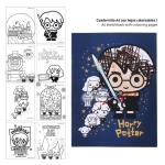 Harry Potter színező készlet matricákkal - licencelt termék